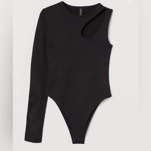 H&M  Cut - out  Bodysuit Size M